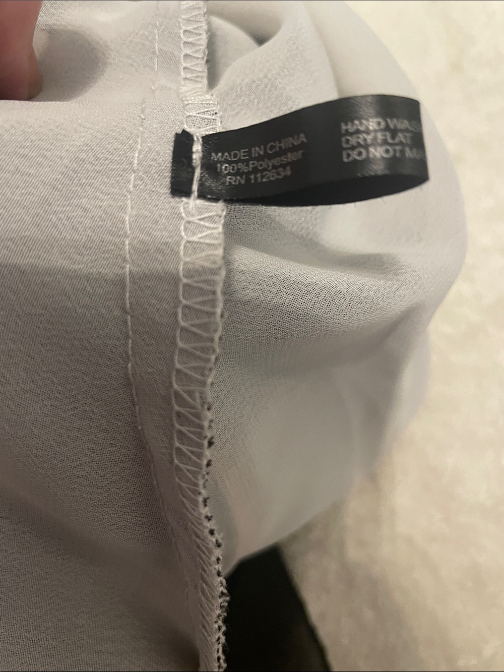 Veeca Pleated Black & White Fit-and-Flare Dress - Picture 8 of 8